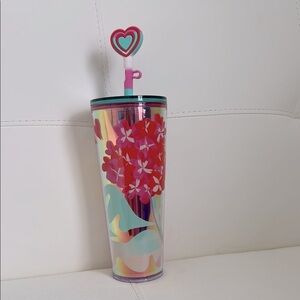 Starbucks Valentine's Day 2024 Hearts Cold Cup 24 Oz